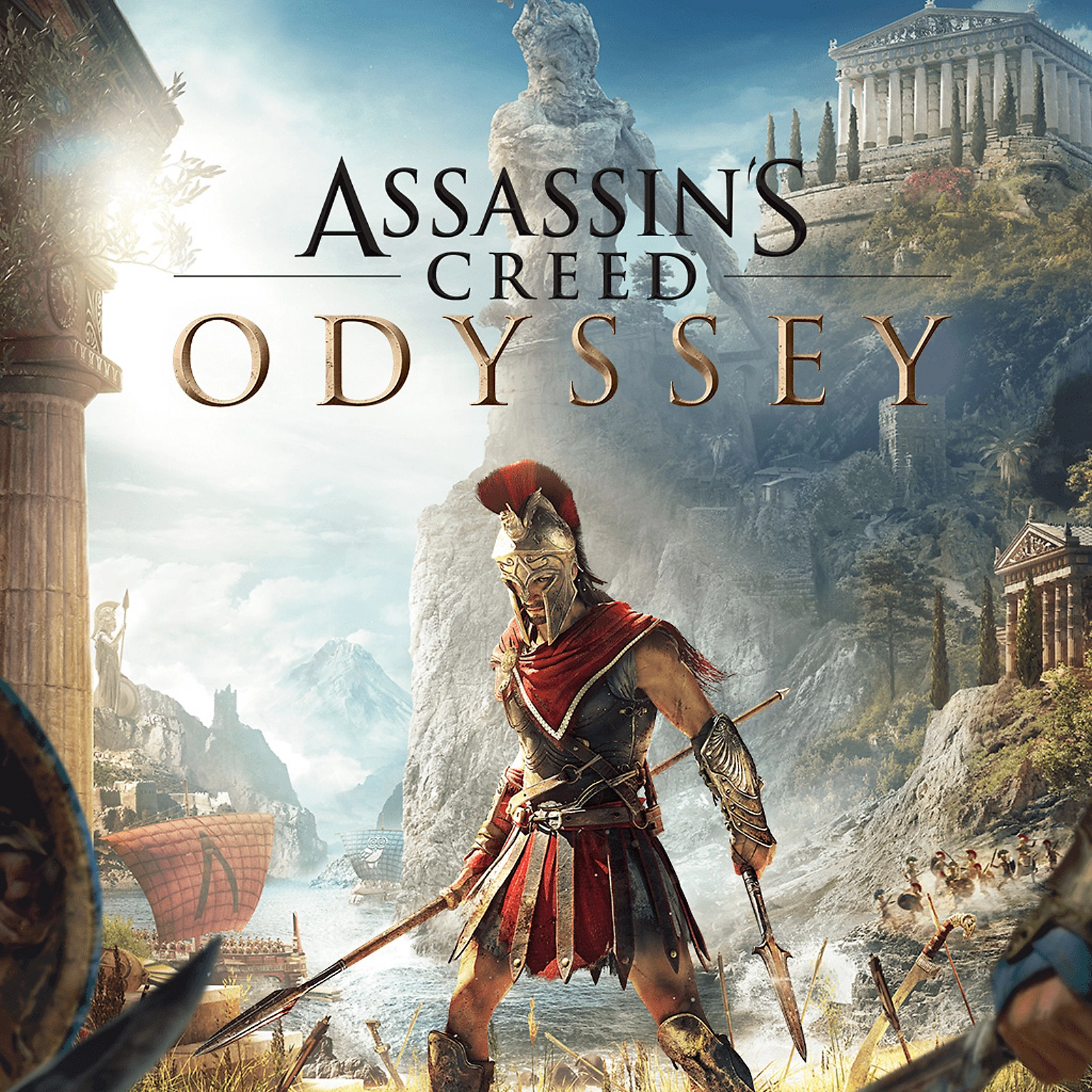 Portada del juego Assasins Creed Odyssey